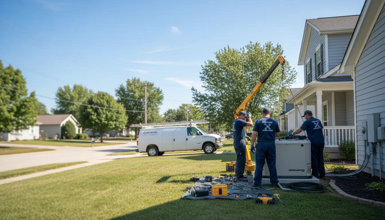 Generator Installation in Jamestown, LA near me